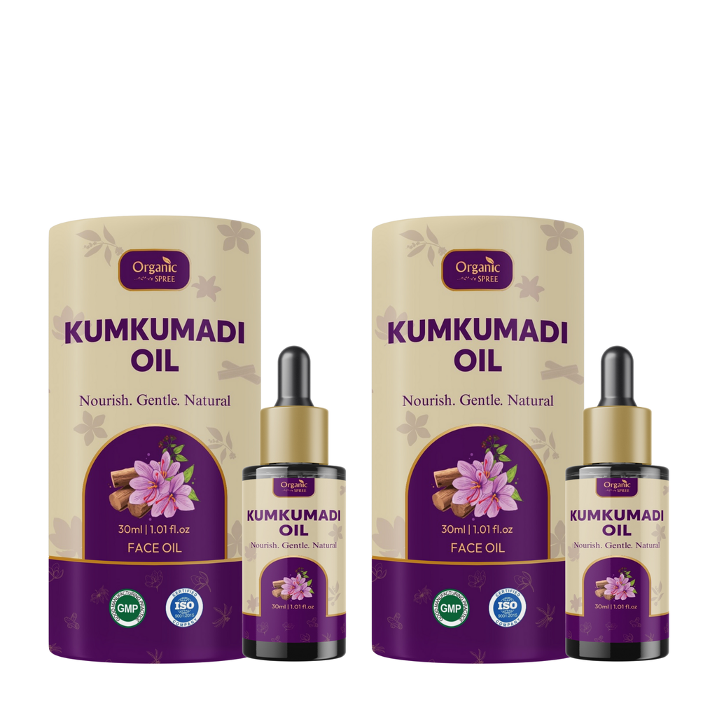 ORGANIC SPREE Kumkumadi Oil 1.01 Fl Oz (30ml)