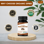 Organic Spree Manjistha 120 Tablets - Organic Certified