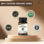 Organic Spree Mucuna 120 Tablets - Organic Certified