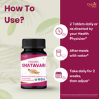 Organic Spree Shatavari 120 Tablets - Organic Certified