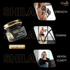 Organic Spree Shilajit Resin 20gm (0.70oz) 85+ Trace Minerals, More Than 75% Fulvic Acid