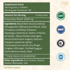 Organic Spree Trayodashang Guggulu 120 Tablets - Supports Joint and Muscle Health* - Ayurvedic Formulation - Certified and Vegetarian (1)