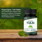 Organic Spree Tulsi 120 Tablets - Organic Certified