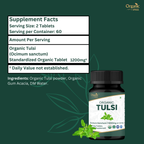Organic Spree Tulsi 120 Tablets - Organic Certified