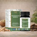 Organic Spree Trayodashang Guggulu 120 Tablets - Supports Joint and Muscle Health* - Ayurvedic Formulation - Certified and Vegetarian (1)