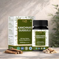 Organic Spree Kanchnar Guggulu 120 Tablets - GMP Certified