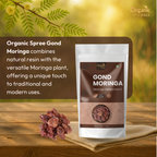 Organic Spree Gond Moringa 200 grams (7.05oz) | Moringa Oleifera Gum - GMP Certified
