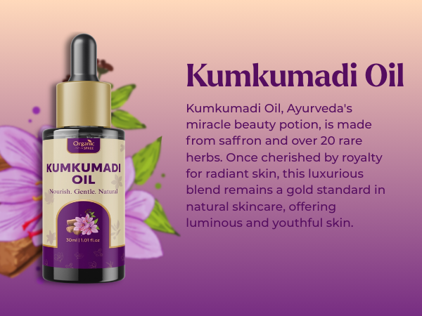 Kumkumadi Oil 30ml dropper bottle – ISO and GMP certified Ayurvedic face oil for skin radiance
