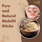 Organic Spree Licorice Root (Mulethi Sticks) - 5.3oz (150gm)