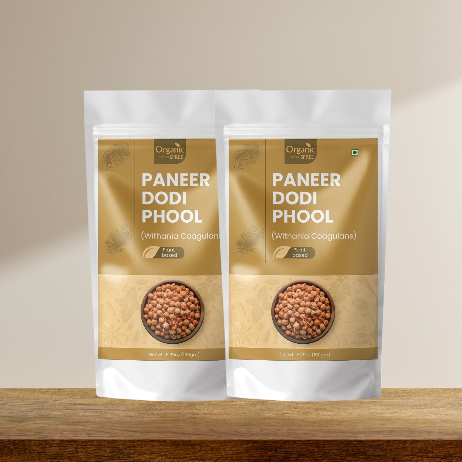 Organic Spree Paneer Dodi Phool 150gm (5.29oz) - Withania Coagulans