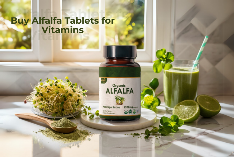 Here is Why To Buy Alfalfa Tablets for Vitamins | Organic Spree