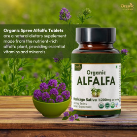 Organic Spree Alfalfa 120 Tablets - Organic Certified