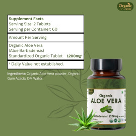 Organic Spree Aloe Vera 120 Tablets | Organic Certified