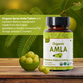 Organic Spree Amla 120 Tablets - Organic Certified