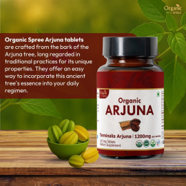 Organic Spree Arjuna 120 Tablets - Organic Certified