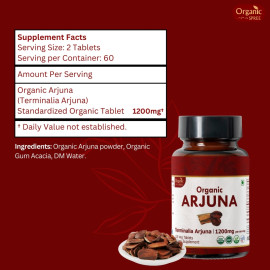 Organic Spree Arjuna 120 Tablets - Organic Certified