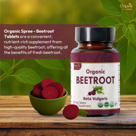 Organic Spree Beetroot 120 Tablets - Organic Certified
