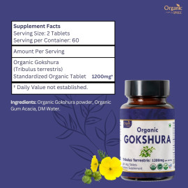 Organic Spree Gokshura 120 Tablets - Organic Certified