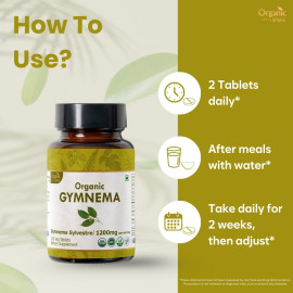 Organic Spree Gymnema 120 Tablets - Organic Certified