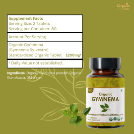 Organic Spree Gymnema 120 Tablets - Organic Certified