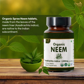 Organic Spree Neem 120 Tablets - Organic Certified