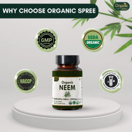 Organic Spree Neem 120 Tablets - Organic Certified