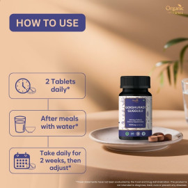 Organic Spree Gokshuradi Guggulu 120 Tablets - GMP Certified