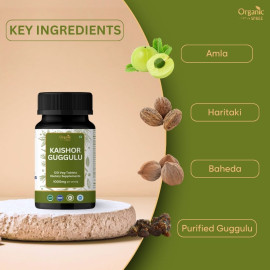 Organic Spree Kaishor Guggulu 120 Tablets - GMP certified