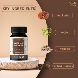Organic Spree Lakshadi Guggulu 120 Tablets - GMP Certified