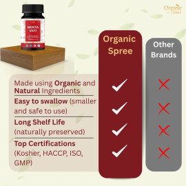Organic Spree Mukta Vati 120 Tablets - GMP Certified