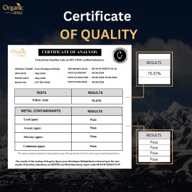 Organic Spree Pure Himalayan Shilajit Resin 20gm (0.70oz)  85+ Trace Minerals, More Than 75% Fulvic Acid