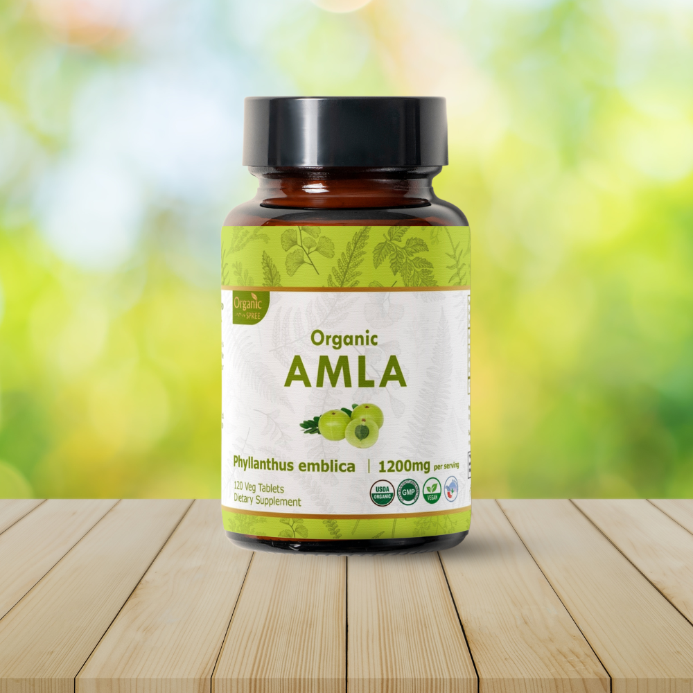 Organic Spree Amla 120 Tablets - Organic Certified Organic Spree Amla 120 Tablets - Organic Certified