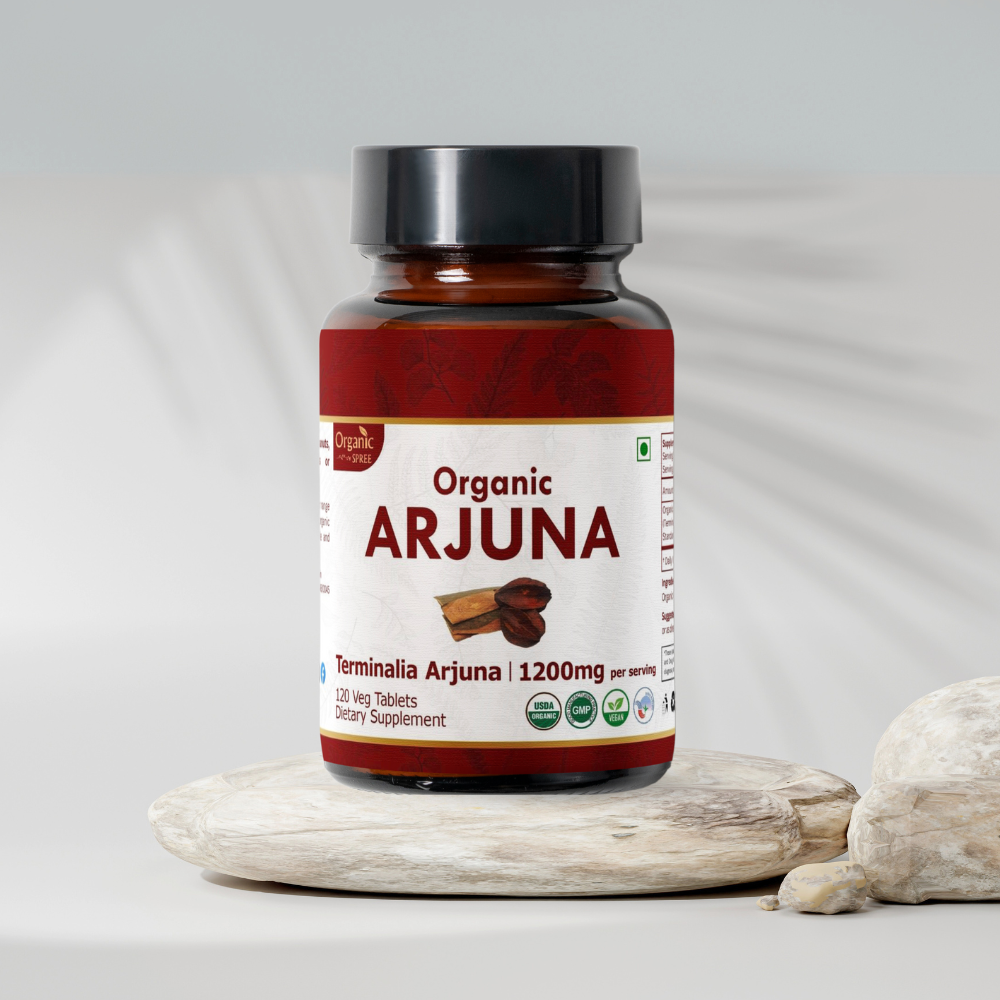 Organic Spree Arjuna 120 Tablets - Organic Certified Organic Spree Arjuna 120 Tablets - Organic Certified