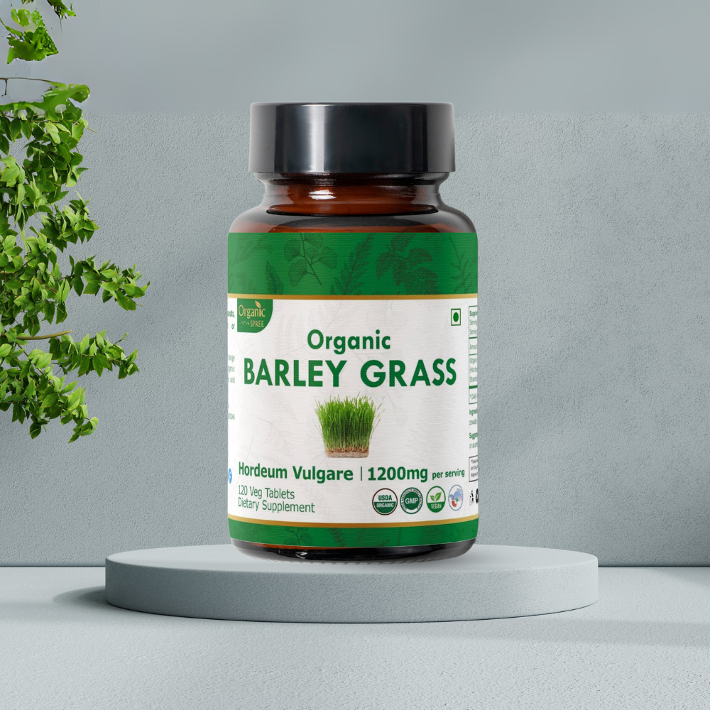 Organic Spree Barley Grass 120 Tablets - Organic Certified Organic Spree Barley Grass 120 Tablets - Organic Certified