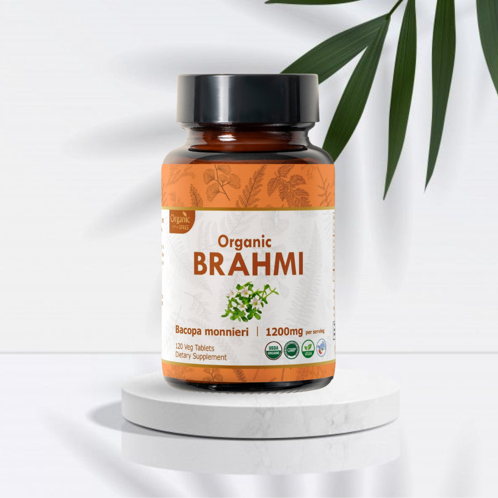 Organic Spree Brahmi 120 Tablets - Organic Certified Organic Spree Brahmi 120 Tablets - Organic Certified