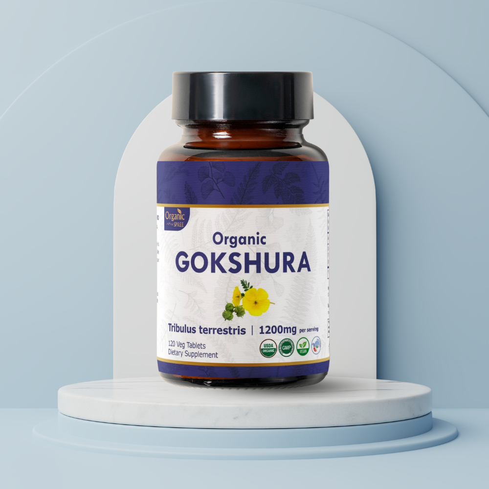 Organic Spree Gokshura 120 Tablets - Organic Certified Organic Spree Gokshura 120 Tablets - Organic Certified