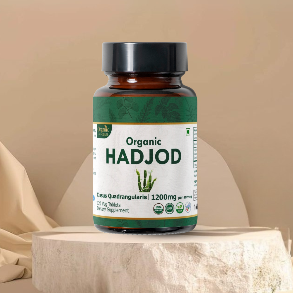 Organic Spree Hadjod (Cissus) 120 Tablets - Organic Certified Organic Spree Hadjod (Cissus) 120 Tablets - Organic Certified