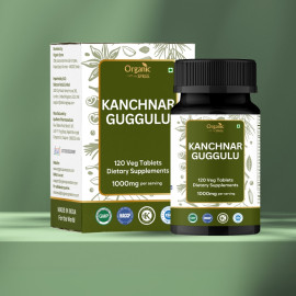Organic Spree Kanchnar Guggulu 120 Tablets - GMP Certified