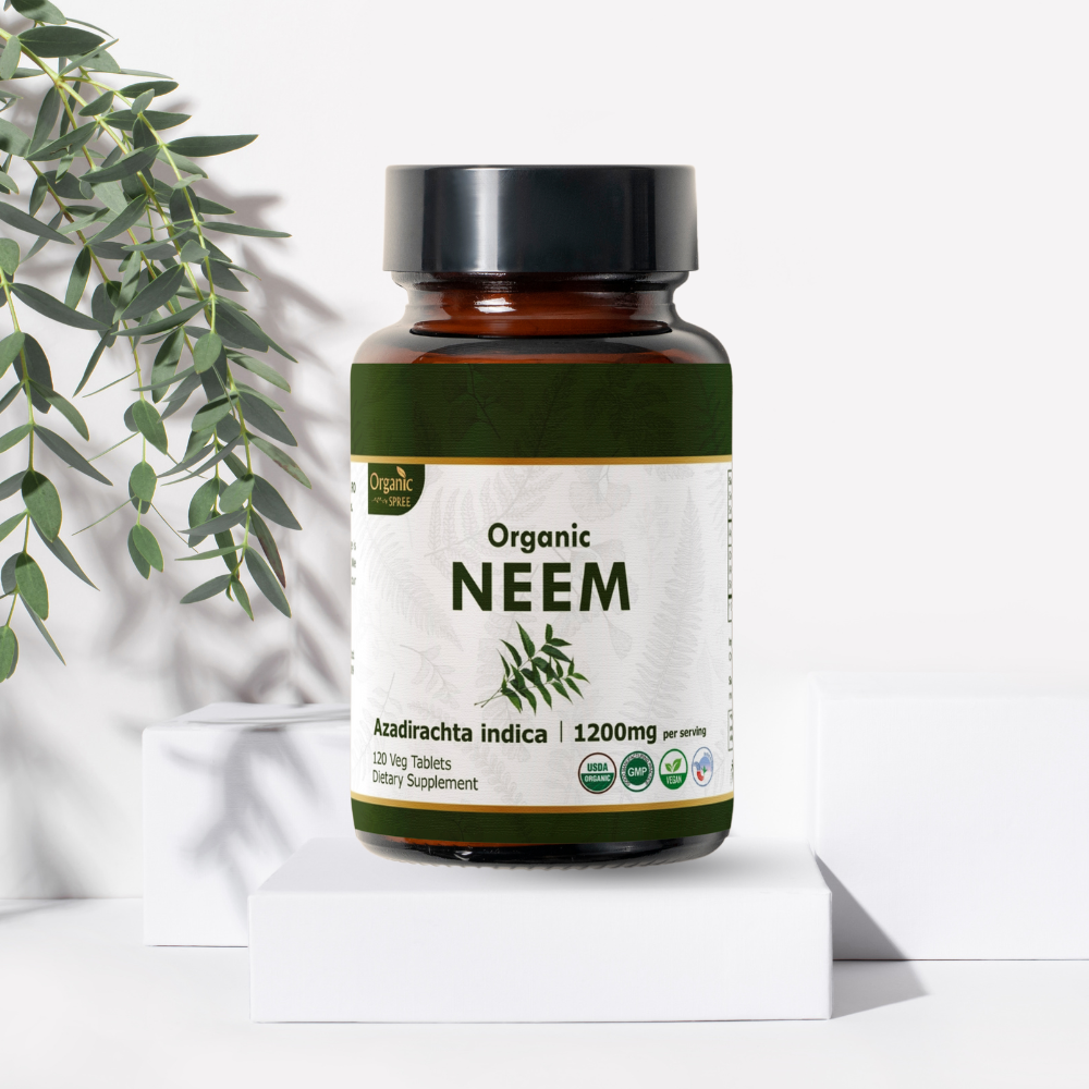 Organic Spree Neem 120 Tablets - Organic Certified Organic Spree Neem 120 Tablets - Organic Certified