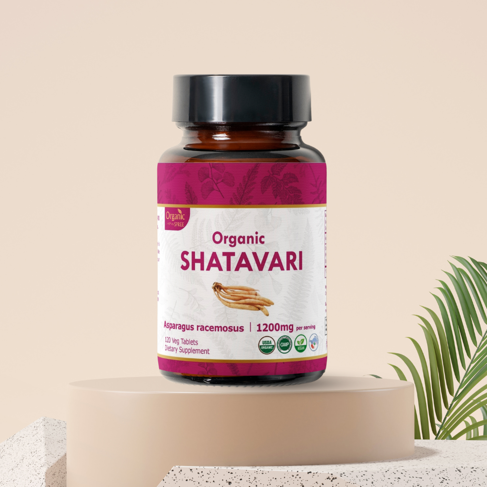 Organic Spree Shatavari 120 Tablets - Organic Certified Organic Spree Shatavari 120 Tablets - Organic Certified