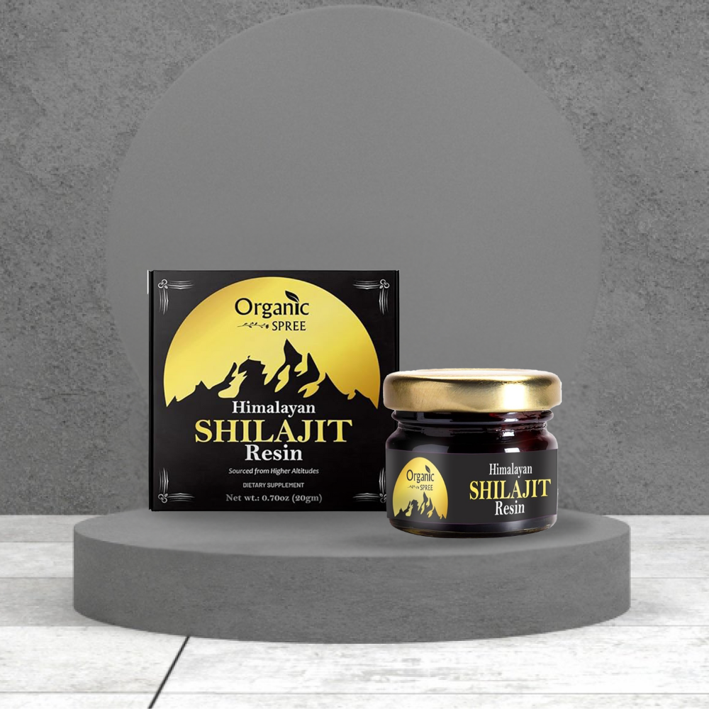 Organic Spree Pure Himalayan Shilajit Resin 20gm (0.70oz) 85+ Trace Minerals, More Than75% Fulvic Acid Organic Spree Pure Himalayan Shilajit Resin 20gm (0.70oz) 85+ Trace Minerals, More Than75% Fulvic Acid
