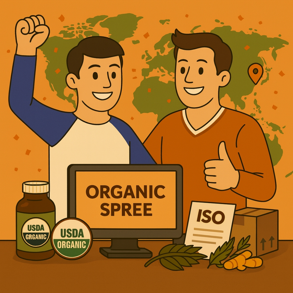 Organic Spree Our Journey - Launch